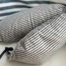 名創(chuàng  )優(yōu)品（MINISO）面包粒子枕U型枕學(xué)生午睡枕旅行便攜護頸枕辦公室頭枕靠枕藍灰色 曬單實(shí)拍圖