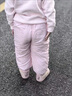 G.DUCKKIDS小黃鴨寶寶棉褲男女童冬裝兒童夾棉三層加厚保暖褲子嬰兒幼童長(cháng)褲 藏青色 100 尺碼2~3歲【 90-100cm】 曬單實(shí)拍圖