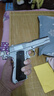 新款全冰涼高定第8代AQK1911全行程鎢鋼色可bb發(fā)射器擺件紀念品 高定8代aqk1911電鍍銀色 曬單實(shí)拍圖
