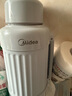 美的（Midea）電熱水杯水壺迷你便攜式燒水杯車(chē)載燒水壺1.2L大容量旅行出國可用 恒溫壺保溫保冷 MK-DB12X16-PRO 曬單實(shí)拍圖