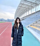 FILA斐樂(lè )官方女子中長(cháng)款羽絨服2025年冬季90鵝絨高蓬740+保暖防寒外套 曬單實(shí)拍圖