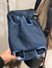 塔帕英 貓包胸前包外出背帶便攜貓咪狗狗背貓兜遛抱貓袋神器寵物雙肩 雙肩包【加厚帆布牛仔】 曬單實(shí)拍圖