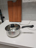 潮之金304不銹鋼奶鍋不粘鍋嬰兒輔食鍋湯鍋泡面蒸鍋無(wú)涂層16cm一體家用 304【食品級】無(wú)涂層不粘奶鍋 20cm 2800ml 曬單實(shí)拍圖
