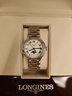 浪琴（LONGINES）瑞士手表 心月系列星辰腕表 月相機械鋼帶女表L81264716 曬單實(shí)拍圖