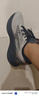 美津濃（MIZUNO）進(jìn)階回彈緩震跑步鞋ASTRO PLUS II 03/平菇灰/深影藍/鐵青灰41 曬單實(shí)拍圖