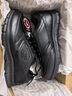 斯凱奇（Skechers）男士商務(wù)鞋秋季厚底通勤板鞋休閑鞋軟底舒適上班鞋77156 曬單實(shí)拍圖