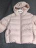優(yōu)衣庫嬰幼兒寶寶高級輕型羽絨拉鏈連帽外套外套羽絨服478431 10 水粉色 90 曬單實(shí)拍圖