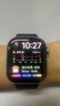 Apple/蘋果 Watch S11 智能手表GPS款42毫米深空灰色鋁金屬表殼黑色運(yùn)動型表帶S/M MEUG4CH/B 曬單實(shí)拍圖