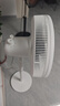 美的（Midea）電風(fēng)扇家用7葉落地扇搖頭電風(fēng)扇循臥室宿舍輕音風(fēng)扇臺式桌面小型風(fēng)扇臺地兩用升級款 白色丨7葉臺地兩用 曬單實(shí)拍圖