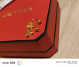 中國珠寶四葉草黃金耳釘女足金耳環(huán)生日禮物送女朋友老婆 金重約2.3g【足金耳釘】 曬單實拍圖
