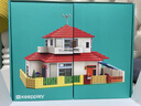 奇妙（keeppley）蠟筆小新的家 積木模型玩具房子拼裝女生生日禮物 曬單實(shí)拍圖