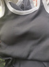 松山棉店【商場(chǎng)同款】二合一薄荷女士背心免穿文胸吊帶帶胸墊打底外穿 帶罩杯-灰色 L (165) 曬單實(shí)拍圖