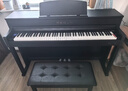 海倫臻雅H-2系列 電鋼琴逐級重錘88鍵殿堂級原聲鋼琴音色家用立式數碼 臻雅H-201【教學(xué)級】奢雅黑 曬單實(shí)拍圖