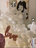 IXJSN馬卡龍氣球結婚婚房布置愛(ài)心心形婚禮裝扮生日派對告白開(kāi)業(yè)裝飾 寶石紅愛(ài)心款加厚氣球帶教程（字母顏色隨機） 愛(ài)心款+love+3m燈串+膠點(diǎn)氣筒 曬單實(shí)拍圖