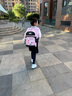 FILA【抗菌】斐樂(lè )兒童童裝褲子2025年秋季新款男女童休閑針織長(cháng)褲 傳奇藍-NV 150 曬單實(shí)拍圖