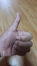 貓人兒童內衣套裝純棉男童中高領(lǐng)秋衣秋褲青少年內衣 圓領(lǐng)灰藍 170  曬單實(shí)拍圖