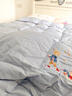 羅萊兒童（luolaikids）母嬰A類可水洗60支全棉95%鵝絨羽絨被子 冬被 1.2米床150*215cm 曬單實(shí)拍圖