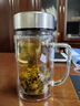 富光雙層玻璃杯支持團(tuán)購(gòu)定制泡茶杯辦公杯帶把 大容量男女水杯子580ML 曬單實(shí)拍圖