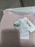 都市麗人女士秋衣秋褲女100%純棉套裝棉毛衫打底保暖內衣秋季款 玫瑰粉 L  曬單實(shí)拍圖