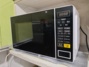 美的（Midea）微波爐家用小型20升轉盤(pán)加熱 智能菜單 一鍵解凍 殺菌電子除味 薄膜按鍵（M1-L213C） 曬單實(shí)拍圖