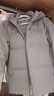 優(yōu)衣庫女裝無(wú)縫羽絨連帽外套/外套夾克25秋冬新款478577 06 鉛灰色 L /160/88A 曬單實(shí)拍圖