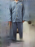 浪莎睡衣男款秋冬四季25年新款純棉100%長(cháng)袖可外穿大碼男士家居服套裝 01N10706 2XL （130-150斤） 曬單實(shí)拍圖