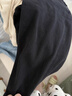GXG男裝 零壓褲四面彈休閑褲涼感商務(wù)24夏 黑色1 180/XL 曬單實(shí)拍圖