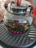 GLASSLOCK蓋朗仿真碳火圍爐煮茶器套裝全玻璃0膠水養生花茶壺恒溫電陶爐不挑器具取暖器節日禮物國家補貼 曬單實(shí)拍圖
