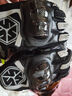 賽羽（SCOYCO）摩托車(chē)騎行手套四季賽車(chē)機車(chē)碳纖防摔觸屏云雀MC122（黑白色）2XL 曬單實(shí)拍圖