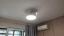 歐普（OPPLE）風(fēng)扇燈吊扇燈24瓦LED照明低噪音餐廳臥室吊燈燈具包安裝 冰風(fēng)白 曬單實(shí)拍圖