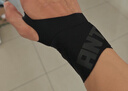 安踏（ANTA）運動(dòng)護腕男女TFCC腱鞘炎健身羽毛球扭傷纏繞加壓手套 黑色單只 曬單實(shí)拍圖