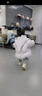 巴拉巴拉嬰兒羽絨服男童冬季女童短款外套花朵造型甜美萌208424107233 曬單實(shí)拍圖