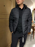 波司登25年秋季羽絨服90絨男士修身短款休閑輕薄立領(lǐng)送禮物外套 曬單實(shí)拍圖