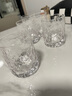 AILUKI日本玻璃杯家用套裝高顏值大容量喝水泡茶杯子辦公室待客水杯茶杯 冰晶玻璃杯*6+杯架+大號托盤(pán) 曬單實(shí)拍圖