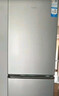 統帥（Leader）海爾冰箱出品218升三開(kāi)門(mén)三溫區租房家用小型中門(mén)軟冷凍超薄節能小冰箱BCD-218LLC3E0C9 曬單實(shí)拍圖