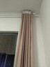 未來(lái)式窗簾免打孔窗簾桿一整套家用遮光遮陽(yáng)簾臥室加厚隔音隔熱現代簡(jiǎn)約 奶杏色（送羅馬桿） 適用窗寬2.6-3.1m【高2.7m】雙開(kāi) 曬單實(shí)拍圖