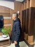 老爺車(chē)中年男士冬季新款保暖棉服男連帽夾克外套中長(cháng)款加厚棉衣爸爸男裝 黑色 XL (180) 【推薦體重130-145斤】 曬單實(shí)拍圖