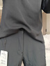 伯希和（Pelliot）[風(fēng)盾]沖鋒軟殼褲男秋冬防潑水防風(fēng)高彈長(cháng)褲登山褲115107016黑XL 曬單實(shí)拍圖