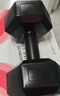 特步（XTEP）啞鈴男女士六角家用運動(dòng)健身器材舉重組合套裝包膠小亞玲5KG*2 曬單實(shí)拍圖