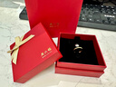 周六福碎碎冰冰足金999黃金戒指女生日禮物計價(jià)A0113247 14號 約1.9g 曬單實(shí)拍圖