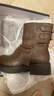 達芙妮美拉德棕色新疆靴子女短靴2025新款褲管靴草原沙漠穿搭秋冬馬丁靴 棕色【短筒款】 38 曬單實(shí)拍圖