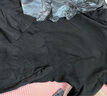 紫昕月秋冬款黑色高領(lǐng)針織連衣裙女修身顯瘦緊身加厚打底毛衣包臀短裙子 黑色 S 曬單實(shí)拍圖