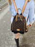 紅蜻蜓包包女包大容量時(shí)尚潮流百搭女士雙肩包包送老婆女朋友生日禮物 咖啡色 曬單實(shí)拍圖