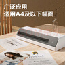 得力（deli）塑封機a4  照片過(guò)塑機家用塑封機辦公相片封膜機覆膜機過(guò)膠壓膜機搭配塑封膜使用 GQ403 曬單實(shí)拍圖