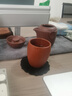 茶域 宜興泡茶杯手工紫砂杯一壺一杯紫砂茶杯旅行茶具便攜包功夫套裝 悟道快客杯 曬單實(shí)拍圖