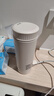 美的（Midea）便攜式電熱水杯 電熱水壺 保溫燒水杯 350ml迷你便攜式旅行出差 智能恒溫加熱杯 316L不銹鋼無(wú)異味 0.35L 【精準控溫】MK-DB35X22 曬單實(shí)拍圖