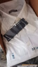 十如仕襯衫男長(cháng)袖高端白襯衣純棉高支免燙抗皺商務(wù)休閑正裝  301 鴿子灰常規版 均碼 41/84【175/96A】 曬單實(shí)拍圖