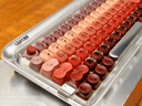 洛斐（Lofree）口紅銀管MAC聯(lián)名機械鍵盤(pán)無(wú)線(xiàn)三模藍牙女生熱插拔辦公84鍵 曬單實(shí)拍圖