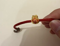 周生生黃金轉運珠 蛇年本命年生肖足金串珠 定價(jià)招福蛇95343C 曬單實(shí)拍圖