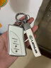 S.CHUANG雷克薩斯es200鑰匙套凌志rx300扣es300h女nx200男ux260h車(chē)rx270殼 A款【時(shí)尚白】配車(chē)標皮繩 曬單實(shí)拍圖